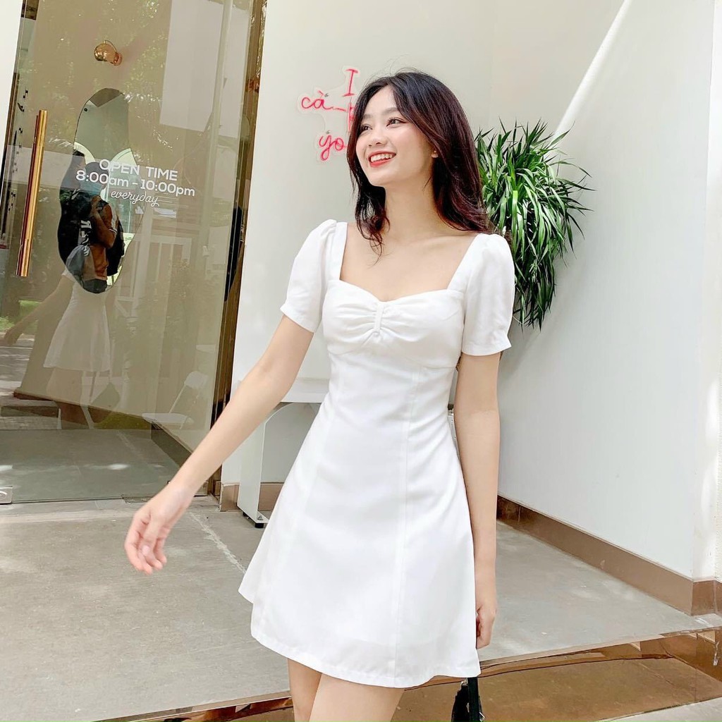 Đầm chữ A thiết kế nữ tính cao cấp