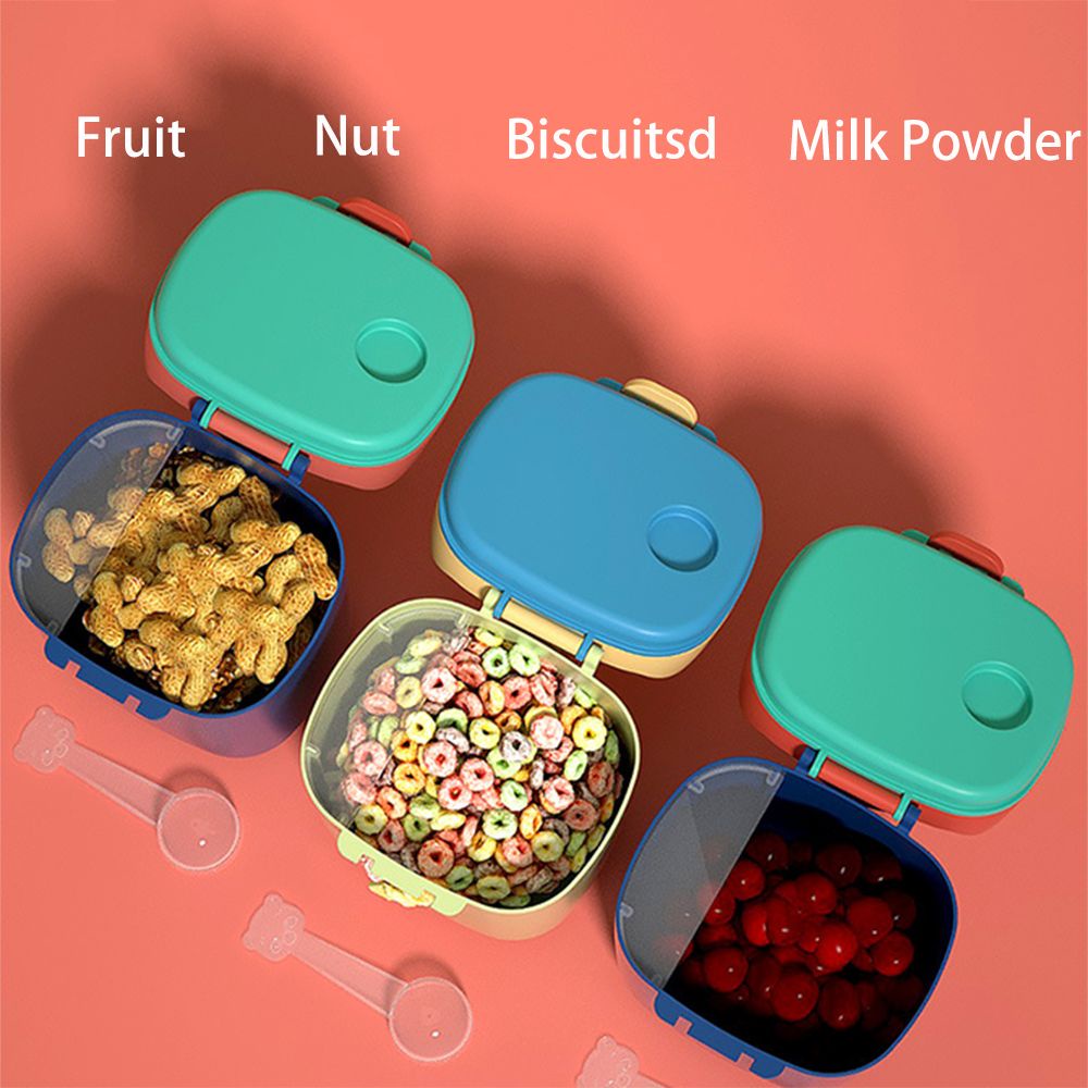 Hộp Đựng Sữa Bột Em Bé Nhiều Màu Sắc Không Chứa BPA