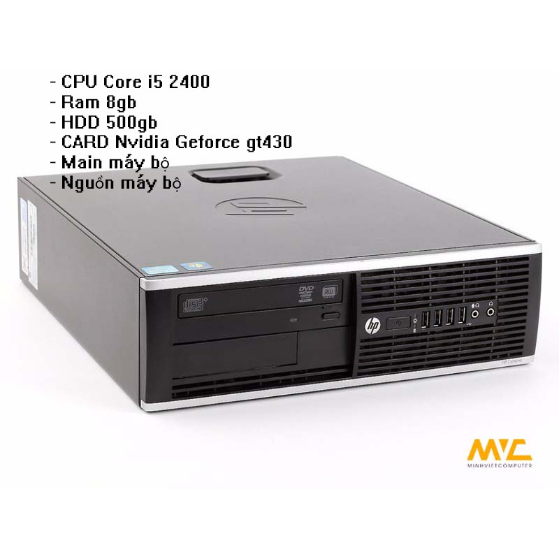 Máy bộ HP Compaq 6300 SFF(card rời gt430-128bit. Ram 8gb. HDD 500gb. Core i5 2400) | BigBuy360 - bigbuy360.vn