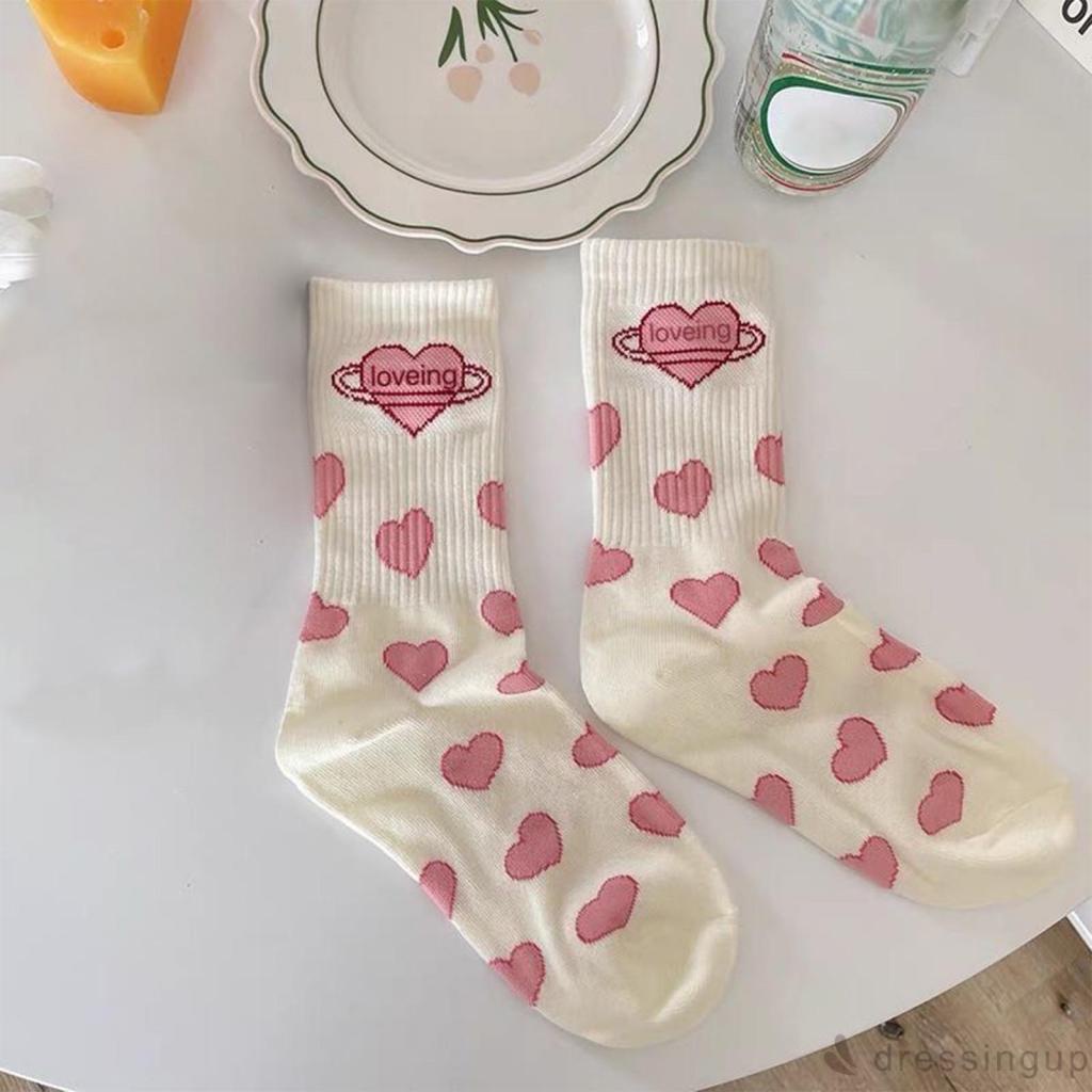 Tất hình trái tim dễ thương phong cách Nhật cho nữ