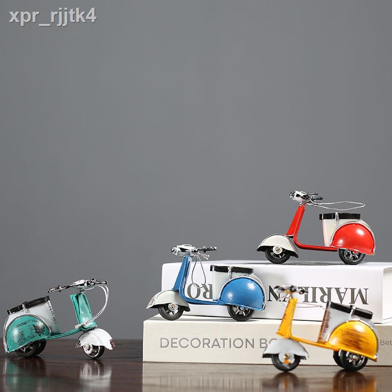♦ ☎ Cửa hàng tạp hóa Zakka, xe máy mini, đồ trang trí nhỏ, tấm sắt thủ công cũ, và nội thất cổ điển phong