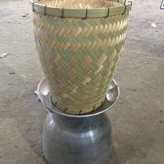 Trõ Đồ Xôi-Dân Tộc Thái Tây Bắc tặng ếp đựng xôi