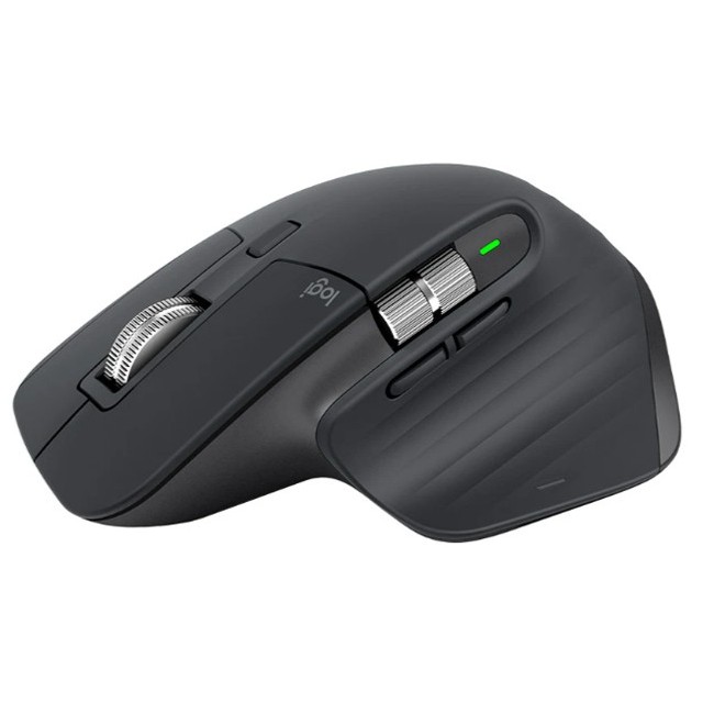 Chuột không dây Logitech MX Master 3 Đen 4000 DPI - Hàng chính hãng - BH 12 tháng