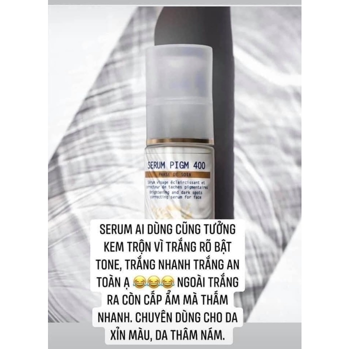 Serum pigm 400 Tinh Chất Giúp Làm Sáng Da, Đánh Bay Nám, Tàn Nhang & Đốm Nâu Biologique Recherche