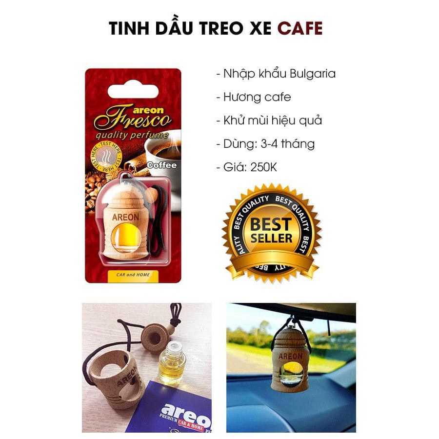 Tinh dầu treo xe ô tô areon, tinh dầu treo xe hơi - ảnh sản phẩm 4