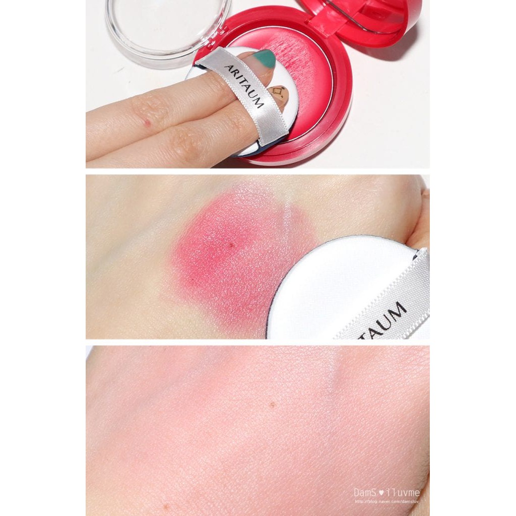 {THANH LÝ} Phấn Má Dạng Kem Aritaum Sugarball Cushion Cheek Color 6g | BigBuy360 - bigbuy360.vn
