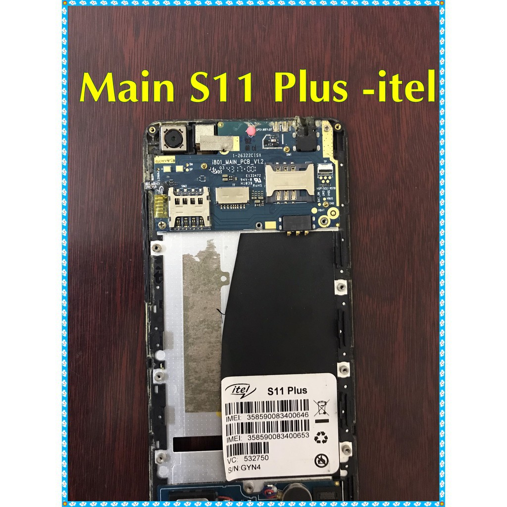 Main S11 Plus -itel Zin Hãng