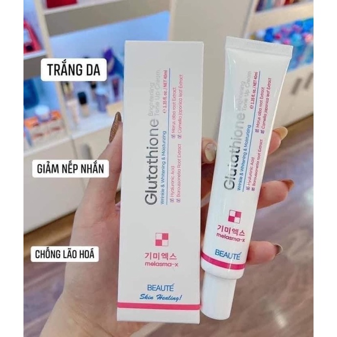 KEM DƯỠNG TRẮNG MELASMA GLUTATHIONE BRIGHTENING TONEUP CREAM