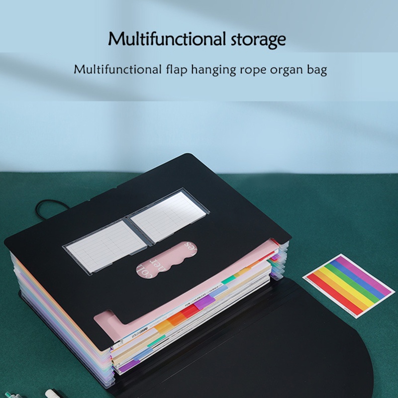 Túi Đựng Tài Liệu 24 Ngăn Cỡ A4 Tiện Dụng