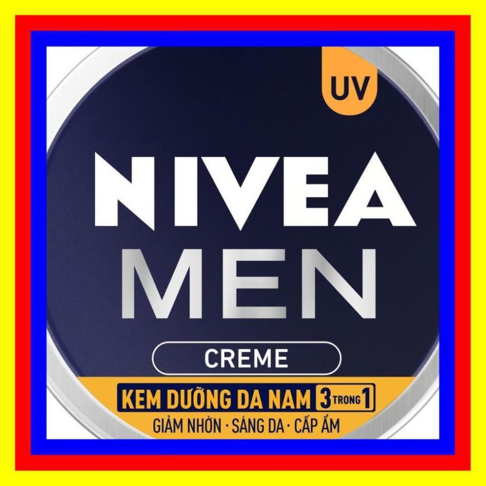 -Kem dưỡng da nam Nivea Men Creme 3 trong 1 30ml.