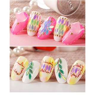 Set Hạt Gạo 12 Màu Trang Trí Móng
