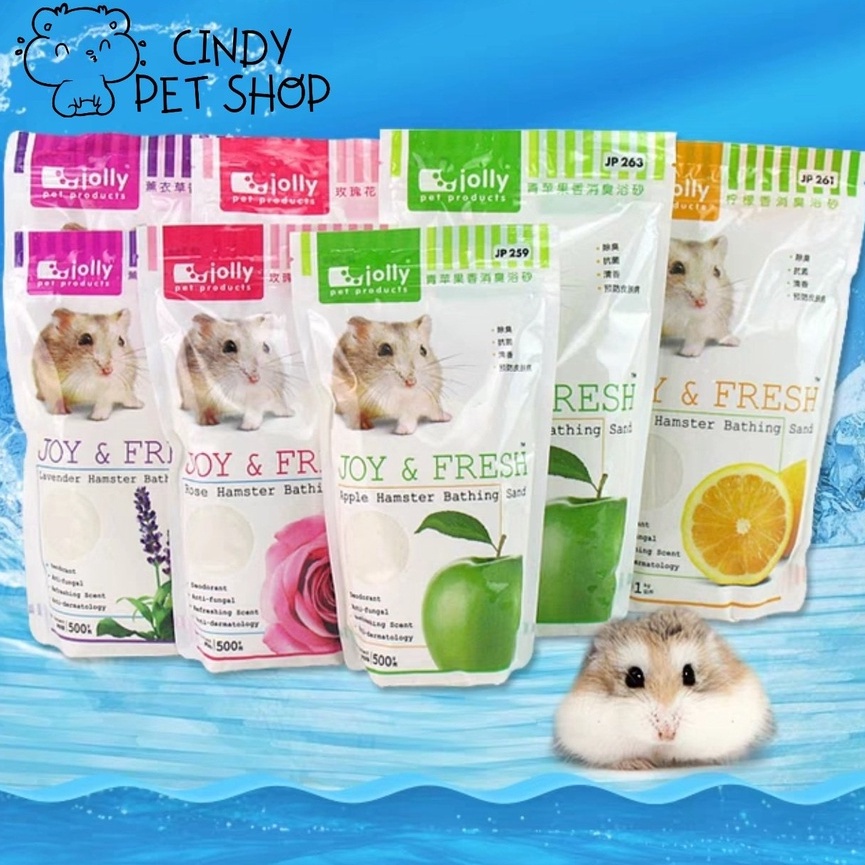 Cát tắm Jolly cho Hamster đủ hương thơm