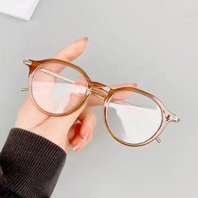 Kính Mát Gọng Tròn Chống Ánh Sáng Xanh Thời Trang