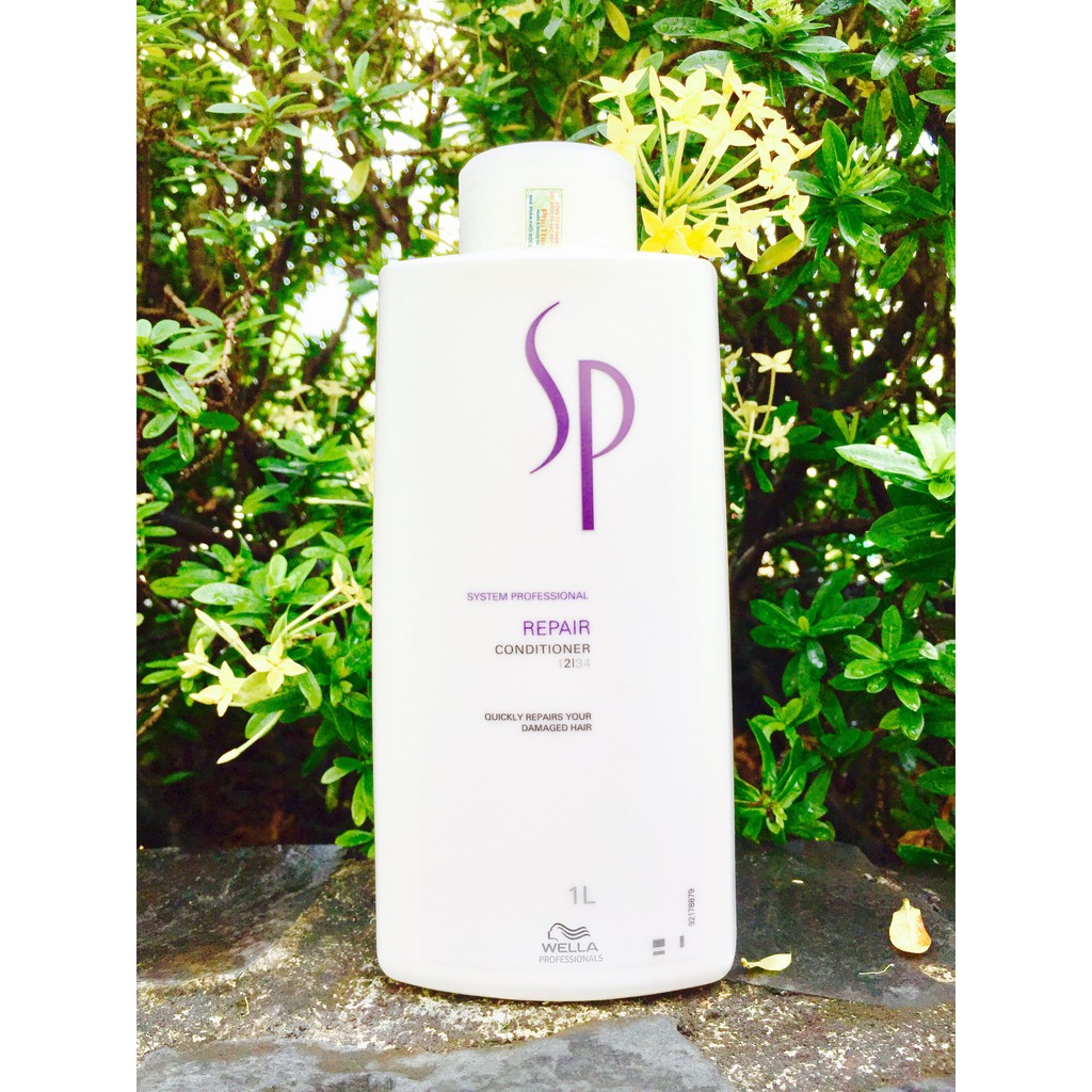 Dầu xả chăm sóc tóc hư tổn Wella SP Repair Conditioner 1000ml