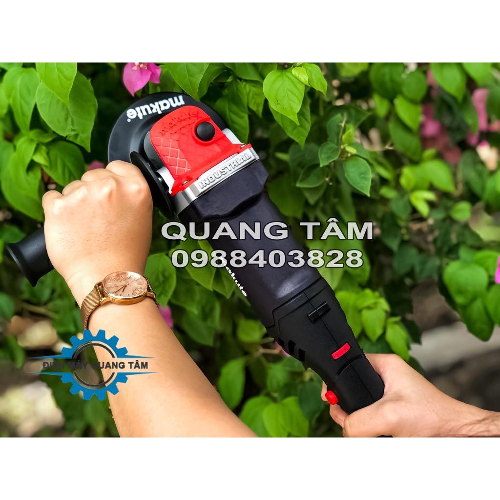 Máy Mài Có Triết Áp Điều Chỉnh Tốc Độ Makute AG126-LV [Chính Hãng]