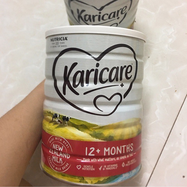 Sữa Karicare Bò 900gr đủ số 1, 2, 3 date 2021