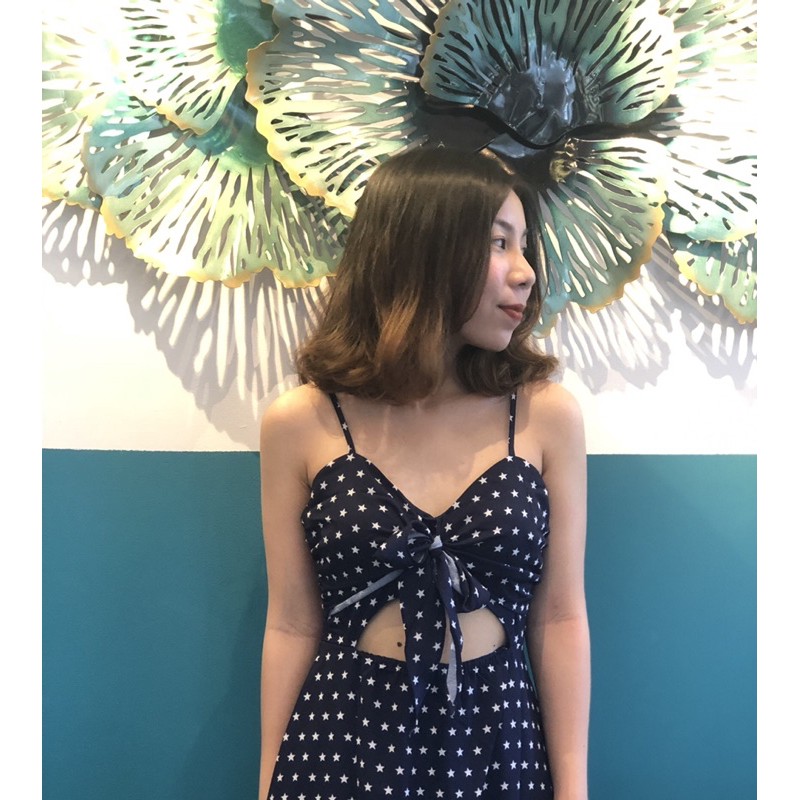 Đầm chấm bi xinh xinh