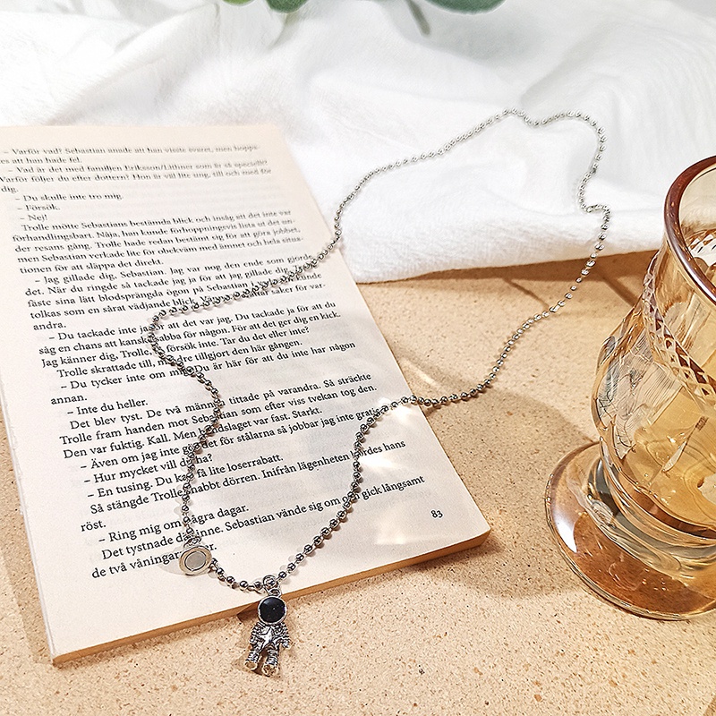 【kifli】Vòng cổ thời trang phi hành gia（quà tặng ngày thiếu nhi）