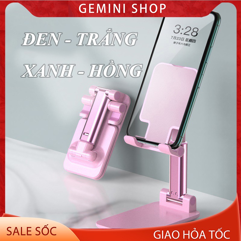 GIÁ ĐỠ Kệ điện thoại máy tính bảng T9 hay iPhone iPad để bàn có thể gập gọn, chống tê mỏi tay GEMINI SHOP | BigBuy360 - bigbuy360.vn