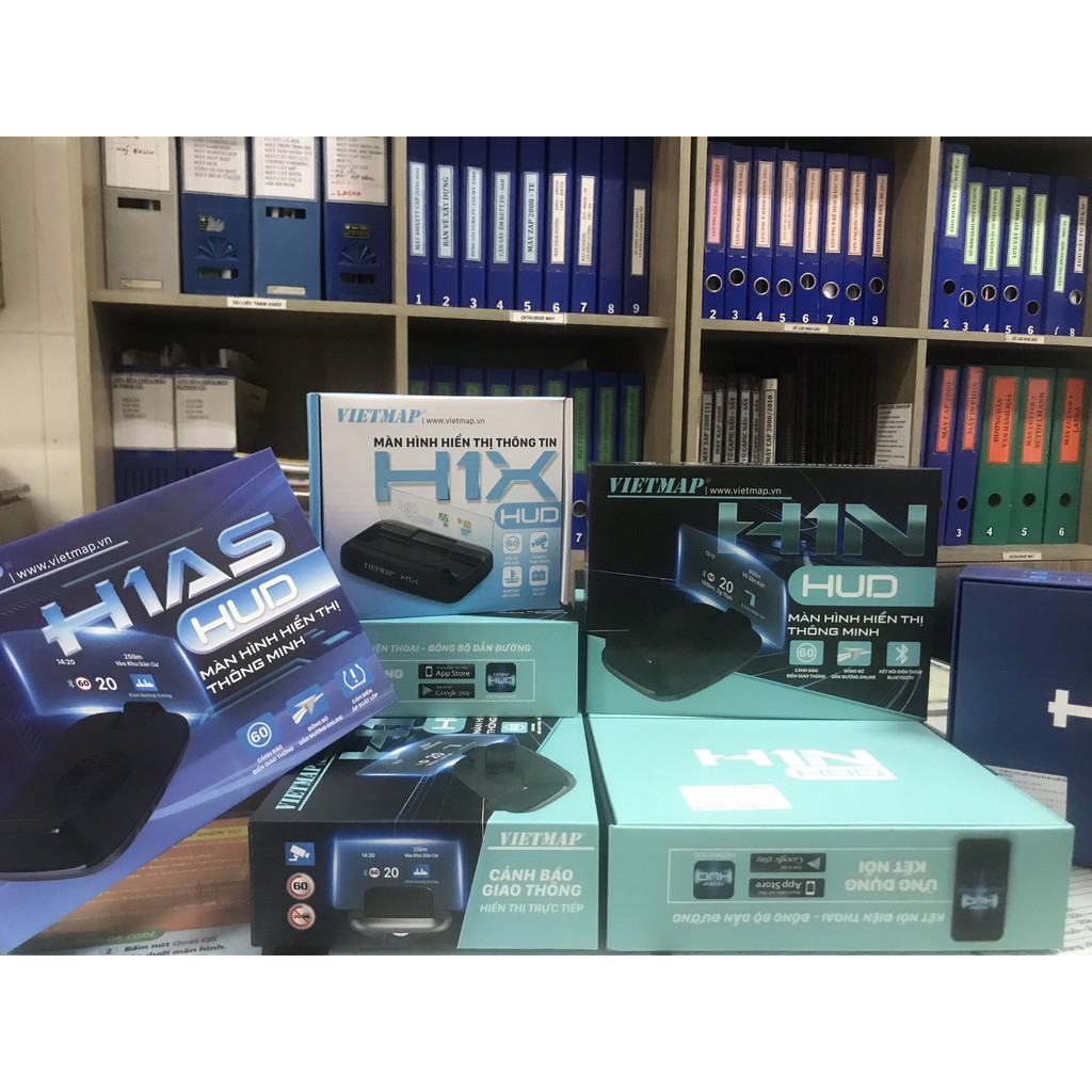 Vietmap HUD H1AS hỗ trợ cảnh báo giao thông và dẫn đường trực tuyến cho xe hơi