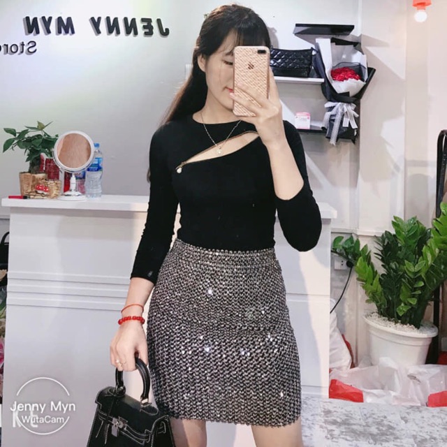 CHÂN VÁY KIM SA