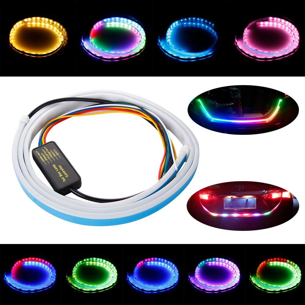 Dải Đèn LED Nhiều Màu Sắc Gắn Đuôi Xe Hơi