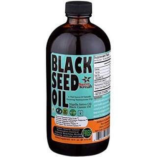 Tinh Chất Dầu Hạt Thì Là Đen Black Seed Oil Ép Lạnh Thymoquinone 3.43% Siêu Hấp Thu 473ml Sweet Sunnah