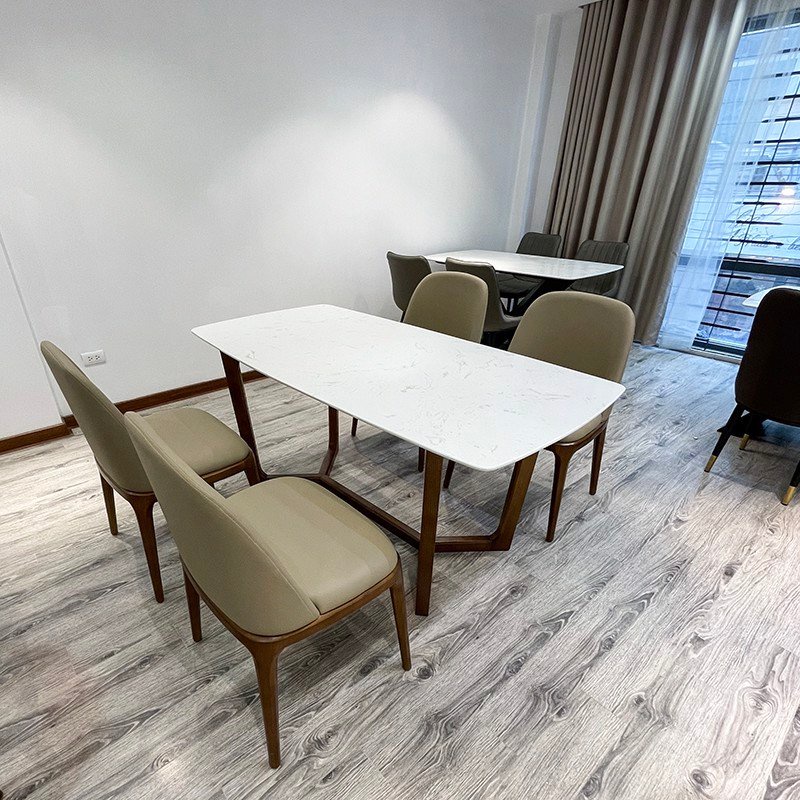Bộ bàn ăn 4 ghế Grace không tay