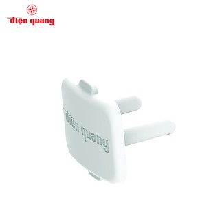 Set 10 nắp che, nắp bịt ổ cắm điện an toàn cho trẻ Điện Quang, nhựa ABS chống cháy