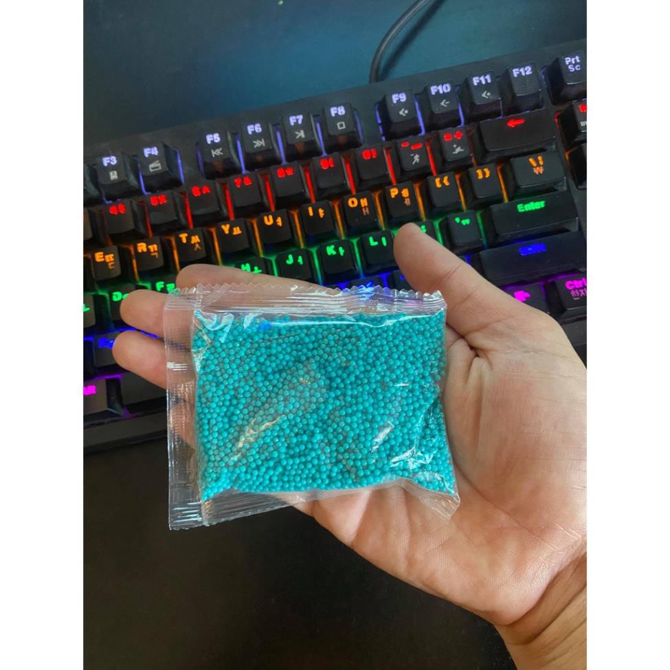 Hạt Nở, Hạt Tinh Thạch Ngâm Nước 7-8mm - Túi 45gam 10.000 Viên