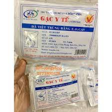 NGUYÊN THÙNG Thương hiệu: ĐÔNG PHA  Gạc Y Tế 3 Con Nai Đông Pha Đã Tiệt Trùng Bằng E.o.gas 50 Gói loại rộng 8x9 cm