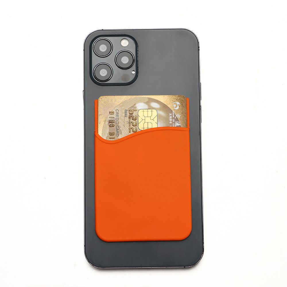 Ví đựng thẻ id dán lưng điện thoại nhiều màu tùy chọn thời trang cho nam nữ