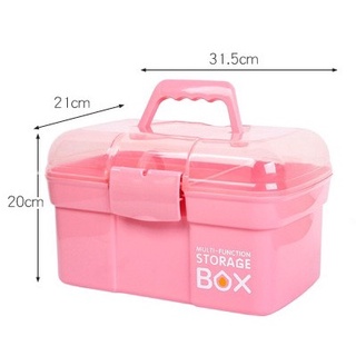 Cốp nhựa BOX đựng đồ nail size 31x21x20cm