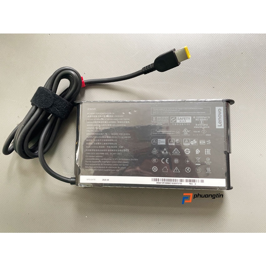 Sạc Lenovo 230W 20V 11.5A USB for Lenovo Legion 5 Y7000P Y900 Y9000K P73 Y740 Y920 Y540 P70 P72 00HM626