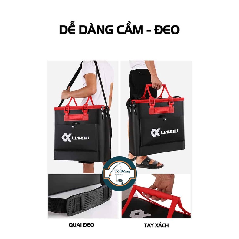 Thùng đựng cá nhựa Eva đựng cá LIANQIU