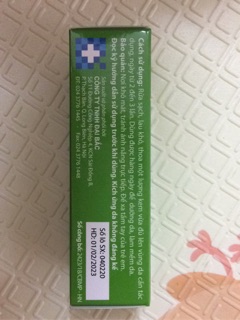 Kem yoosun rau má 25g
