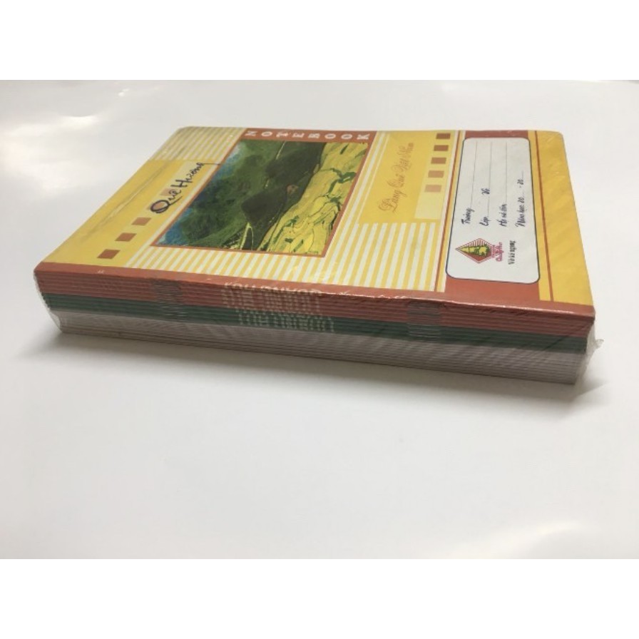 Giá sỉ khi mua từ 100 quyển vở từ thiện bìa vàng 64 - 72 - 80 trang Quang Huy