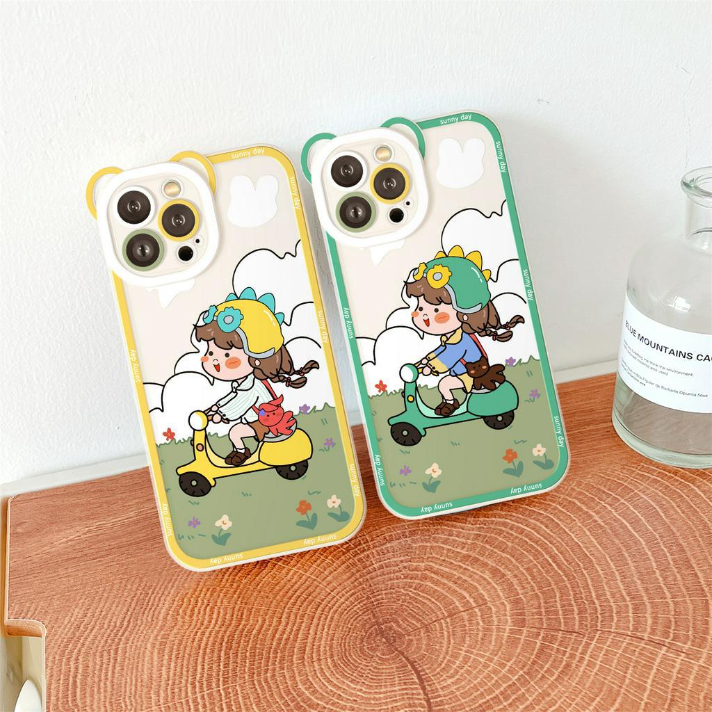 Ốp lưng iphone camera gấu Sunny Day 6/6plus/6s/6splus/7/7plus/8/8plus/x/xs/11/12/13/14/pro/max/promax/plus/shin/case