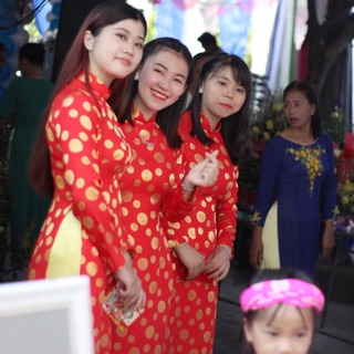 Áo Dài truyền thống Gấm Thái Tuấn