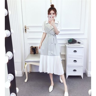 ORDER Đầm vest phối dập li cao cấp (ẢNH THẬT CUỐI)