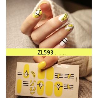 Miếng dán móng tay - Nail Wraps (14 miếng dán khô)