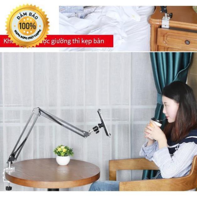 Giá Đỡ Điện Thoại 💖 Free Ship 💖 Giá đỡ điện thoại, máy tính bảng có chân kẹp đầu giường, cạnh bàn | BigBuy360 - bigbuy360.vn