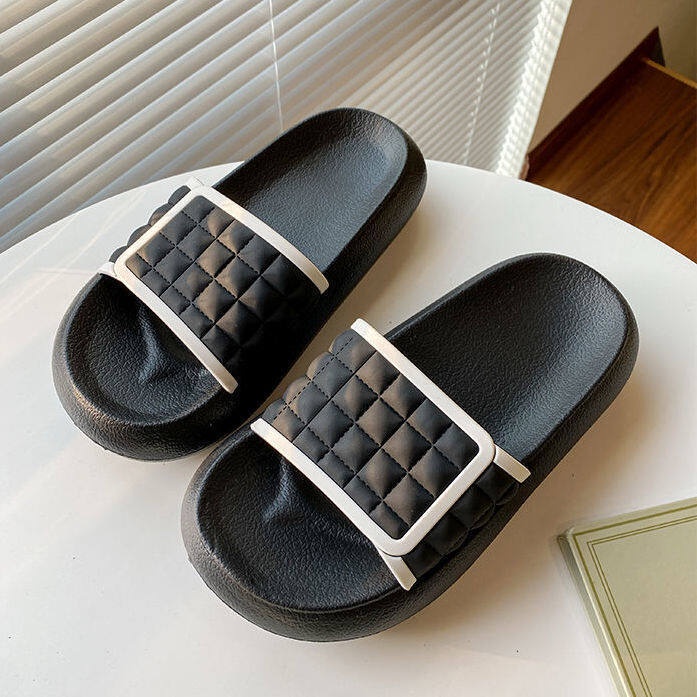 Dép Xỏ Ngón Quai Ngang Thiết Kế Độc Đáo Thời Trang Đi Biển Cho Nữ ISS938