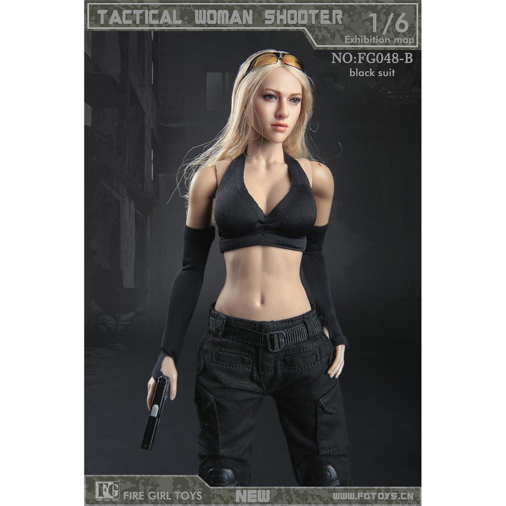 [Order] Trang Phục 1/6 Fire Girl 1/6 Female Tactical Shooter
