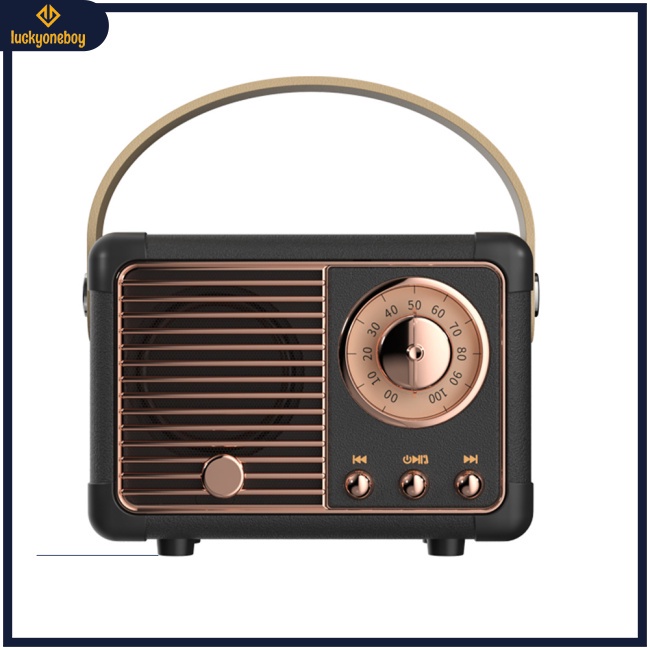 Loa Bluetooth Di Động Hm11 Phong Cách Retro Cổ Điển