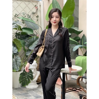 𝗛𝗮̀𝗻𝗴 𝗰𝗵𝗶́𝗻𝗵 𝗵𝗮̃𝗻𝗴 Set Đồ Ngủ Pyjama cao cấp viền nổi cao cấp - ON WORKSHOP
