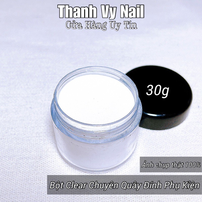 Bột Clear Quây Đá Phụ Kiện Nail