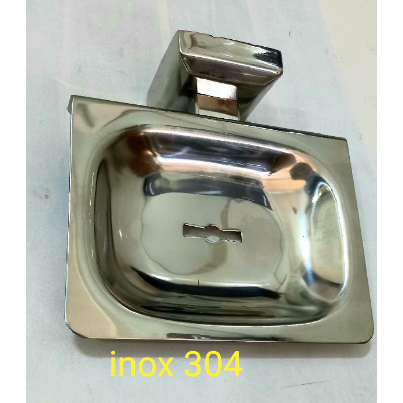 Khay để xà bông trong nhà tắm. Bằng inox 304 cao cấp. sản phẩm có độ dày 1.2mm rất chắc chắn khi sử dụng..