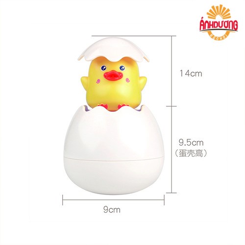 Trứng Gà Phun Nước Thả Bồn Tắm, Trứng Chim Cánh Cụt - Đồ Chơi Nhà Tắm