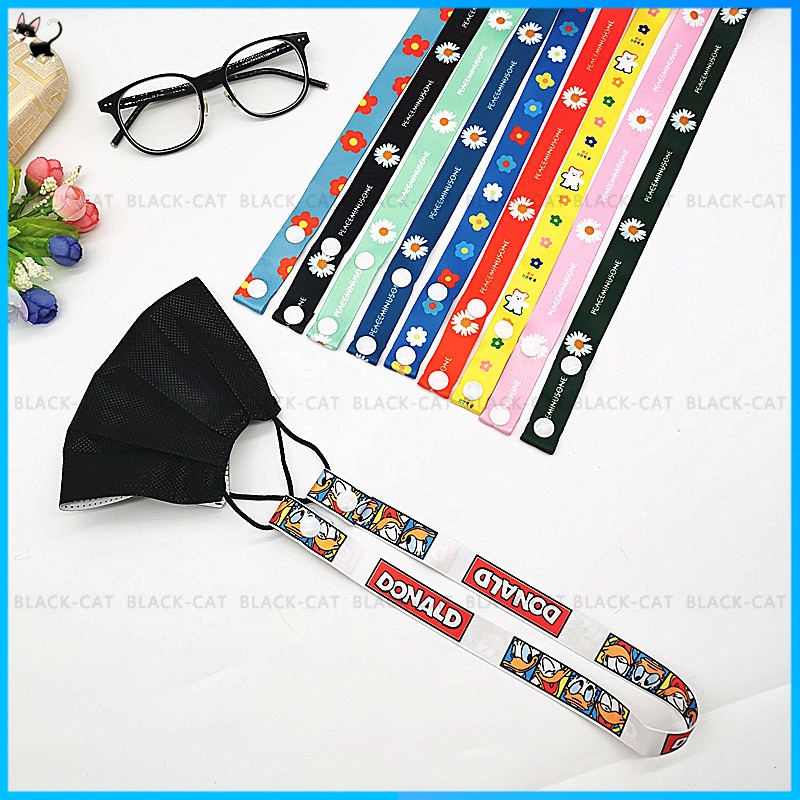 Dây Đeo Mặt Nạ Kiểu Hoạt Hình Chống Thất Lạc Tiện Dụng